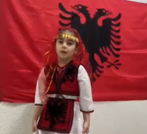 Gëzuar festat e Nëntorit nga Eda Rashiti kl 3-3