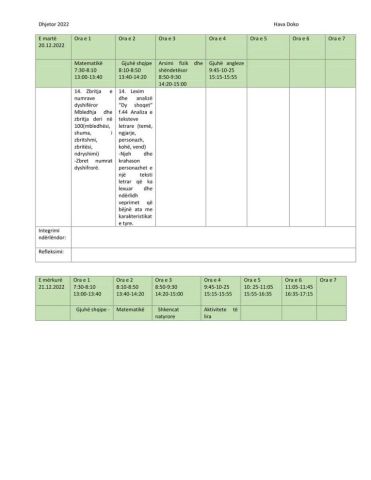 Thematic plan Month: December image 19